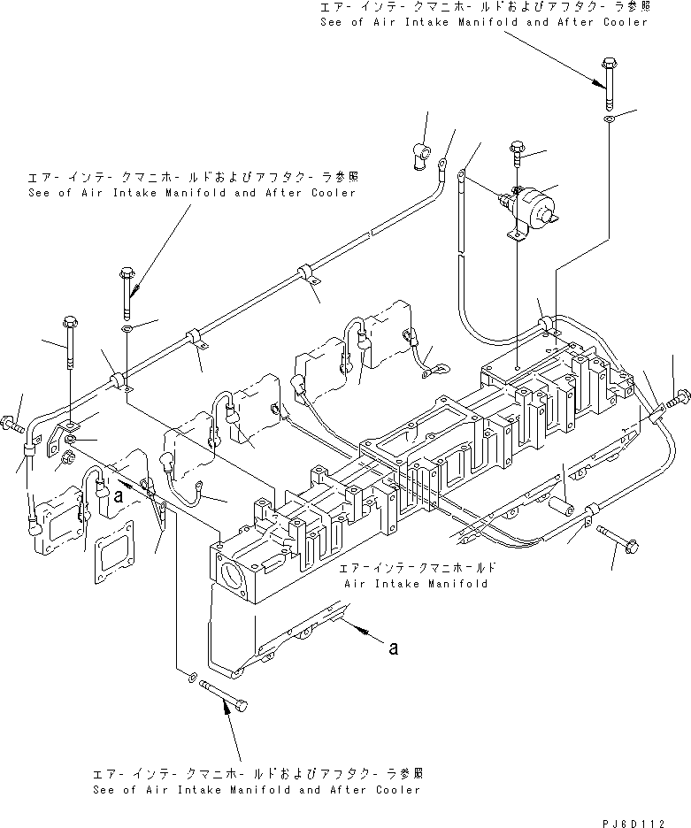 930. HEATER SWITCH WIRING(#28602-) [A6810-A4F5] - Komatsu part D155A-2A S/N 57001-UP (SA6D140E-2 (Emission) Eng. Installed) [d155a-0c]