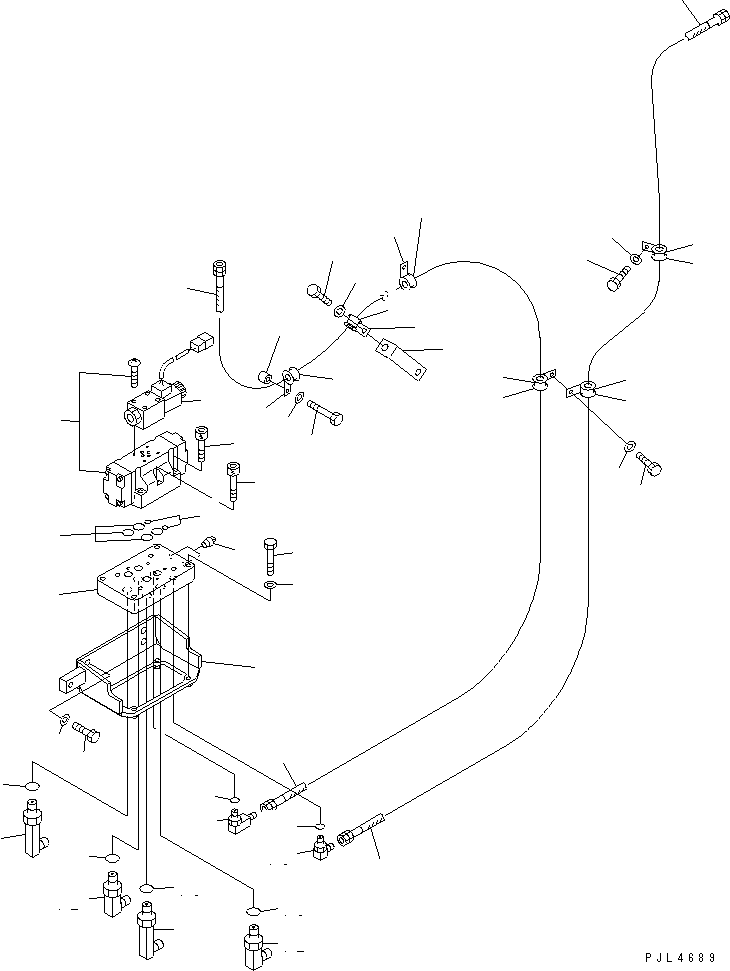 30. PITCH  VALVE (C/B) [H0129-01A0] - Komatsu part D155A-5 S/N 65001-UP [d155a-5c]