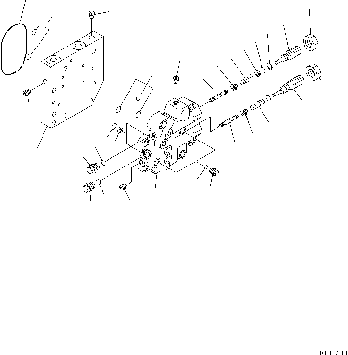 70. H.S.S. PUMP (4/4) [Y1600-04A1] - Komatsu part D155AX-3 S/N 60001-UP [d155ax0c]