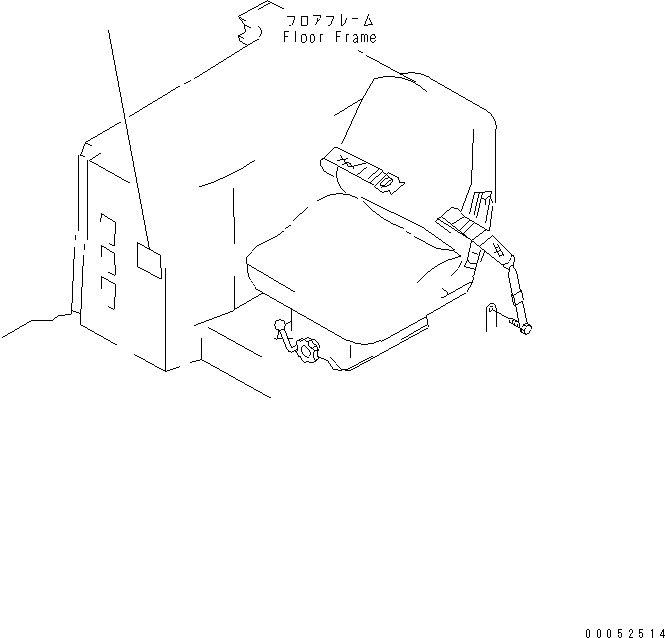 330. MARK AND PLATE (EXCEPT JAPAN) (SEAT BELT) [U0630-01A0] - Komatsu part D275A-2 S/N 10001-UP [d275a-2c]