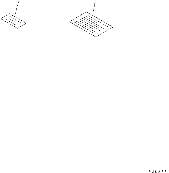 1560. CAUTION PLATE (ENGLISH)(#20011-) [B9999-A6F5] - Komatsu part D275A-2 S/N 10001-UP [d275a-2c]