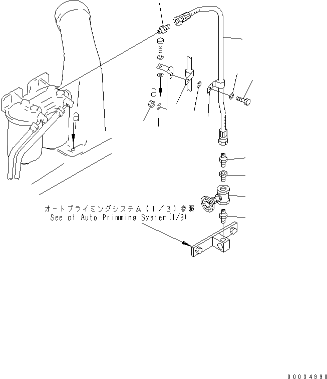 80. AUTO PRIMING SYSTEM (2/2) [0442] - Komatsu part D355A-5 S/N 12622-UP [d355a-5c]