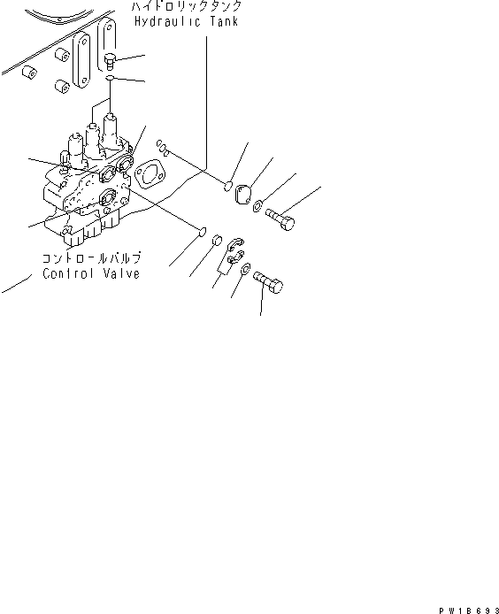 910. BLANK PARTS (WITHOUT RIPPER) [M2210-17A1] - Komatsu part D375A-5 S/N 18001-UP [d375a-5c]