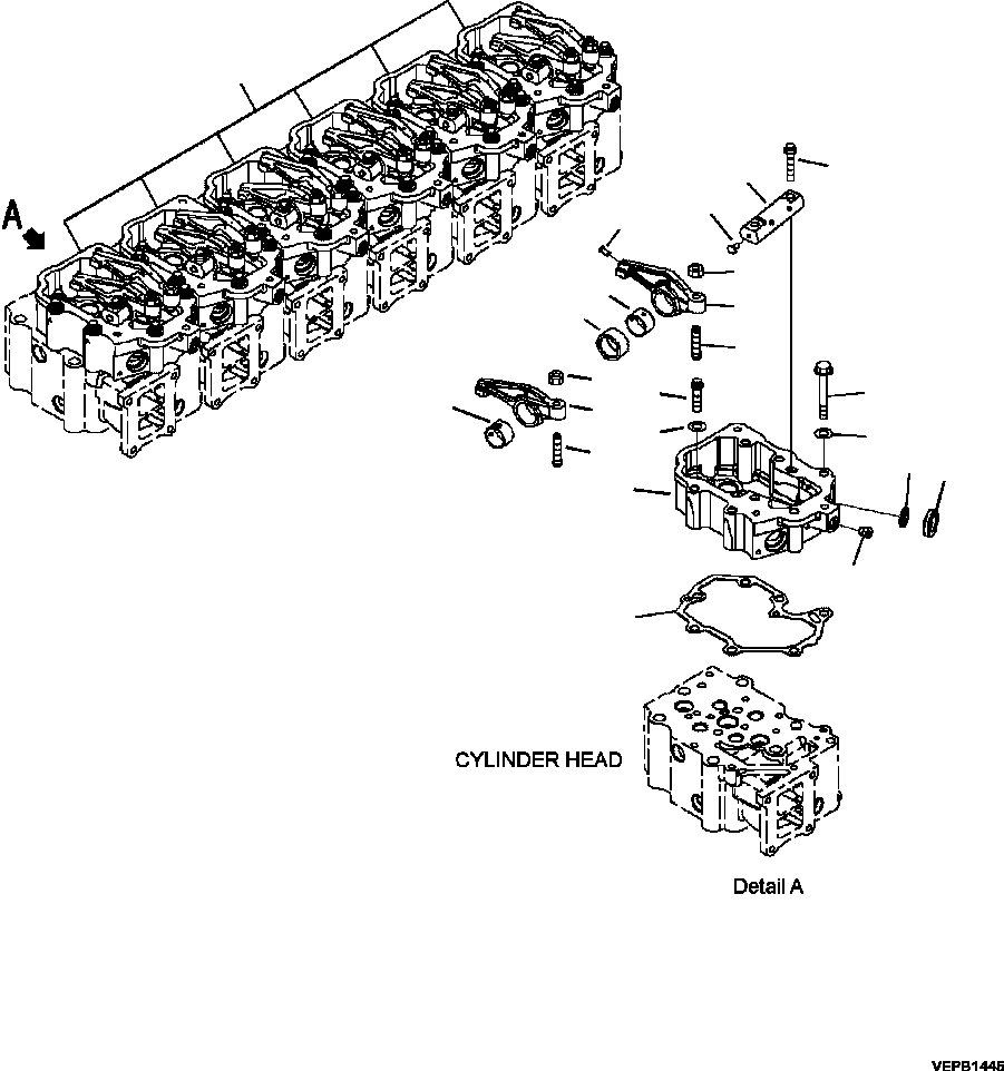 Part |$2. ROCKER LEVER HOUSING [A1106-B7A2]