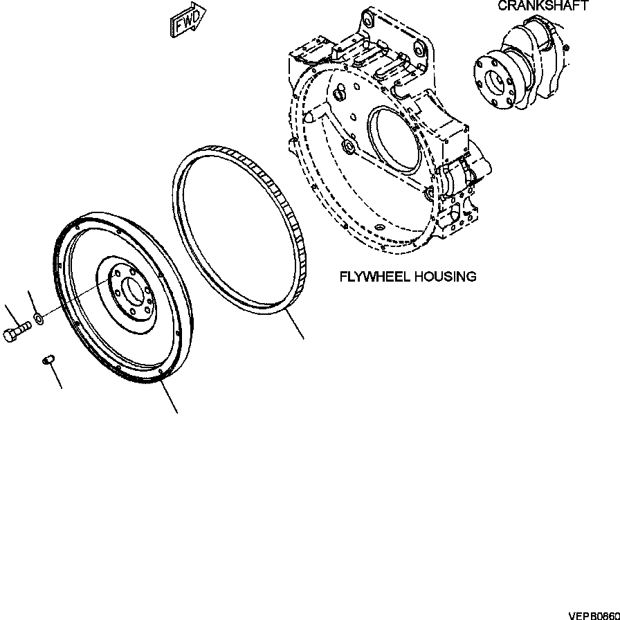 Part |$36. FLYWHEEL [A2118-B7A2]