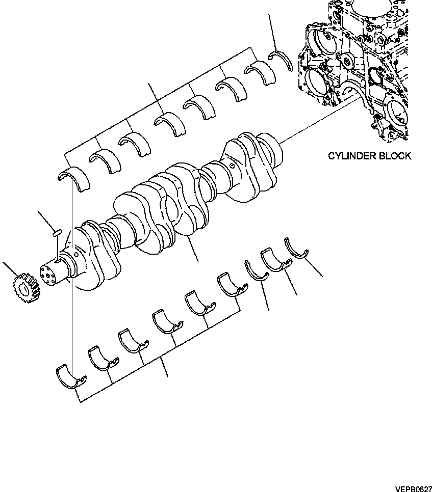 Part |$38. CRANKSHAFT [A2120-B7A3]