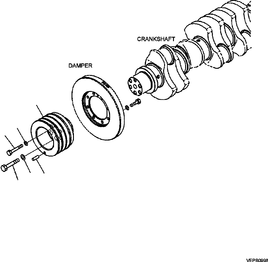 Part |$42. CRANKSHAFT PULLEY [A2123-B7A4]