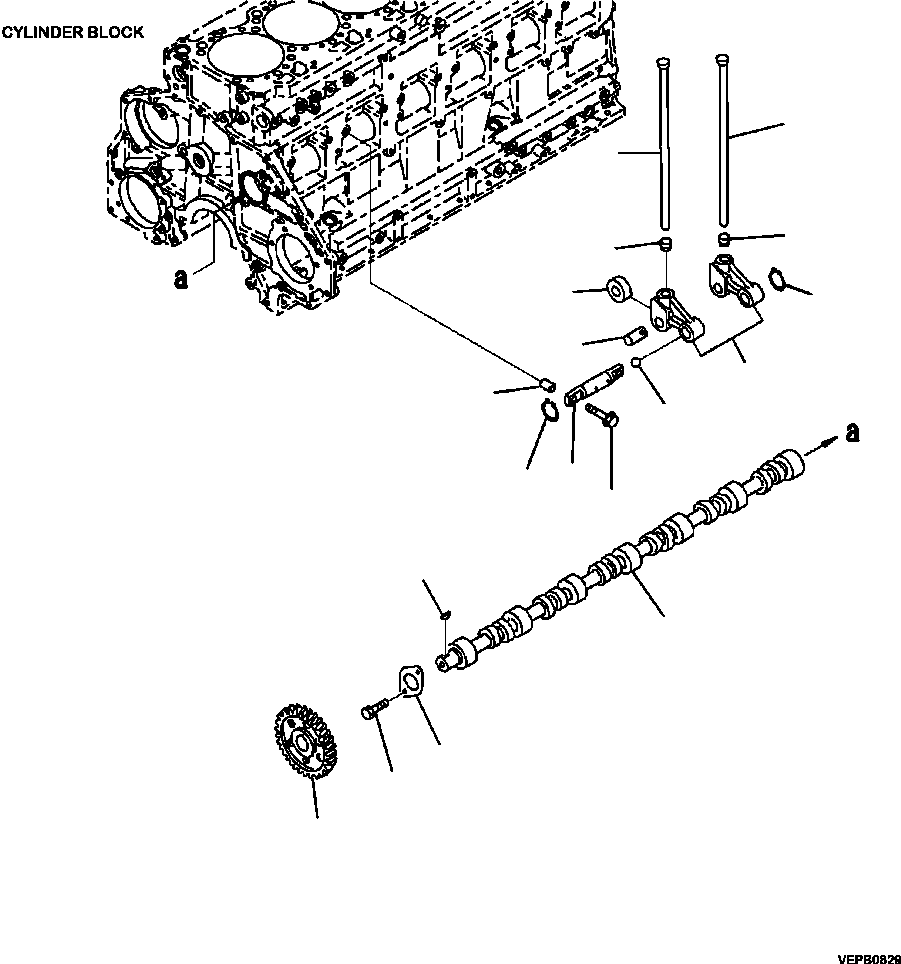 Part |$46. CAMSHAFT [A2203-B7A1]