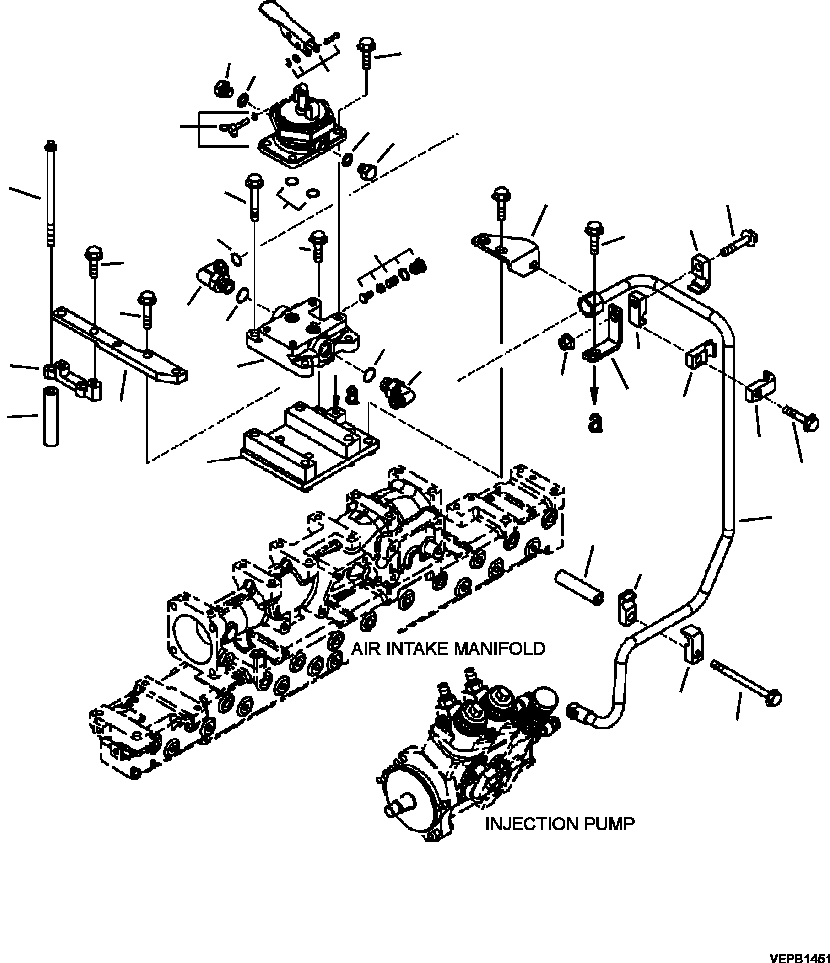 Part |$68. FUEL PRIMING PUMP AND PIPING [A4106-B7B2]