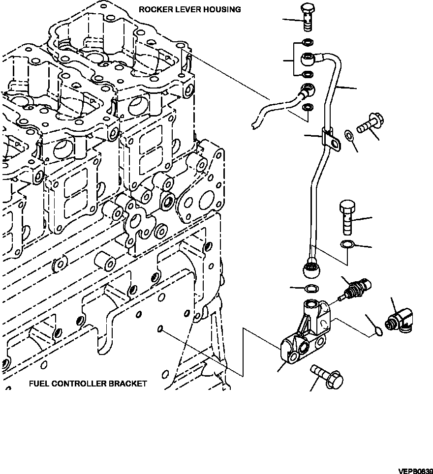 Part |$80. FUEL RETURN PIPING [A4999-B7A6]