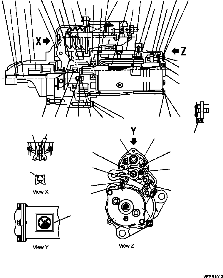 Part |$106. STARTING MOTOR 7.5 KW [A6112-B7A2]