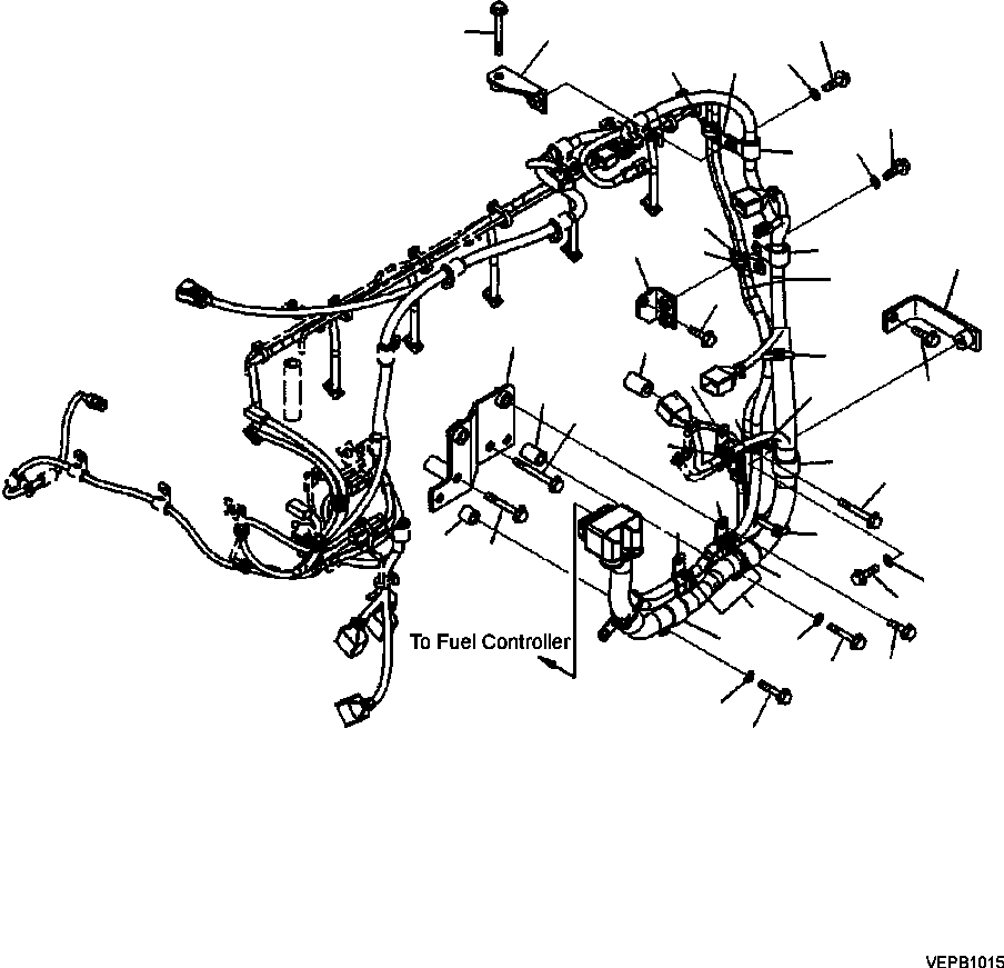 Part |$112. ENGINE WIRING HARNESS (1/2) [A6126-B7A1]