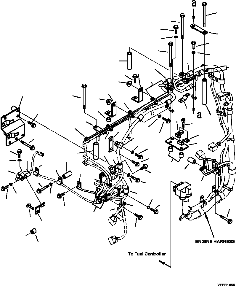 Part |$114. ENGINE WIRING HARNESS (2/2) [A6126-B7A5]