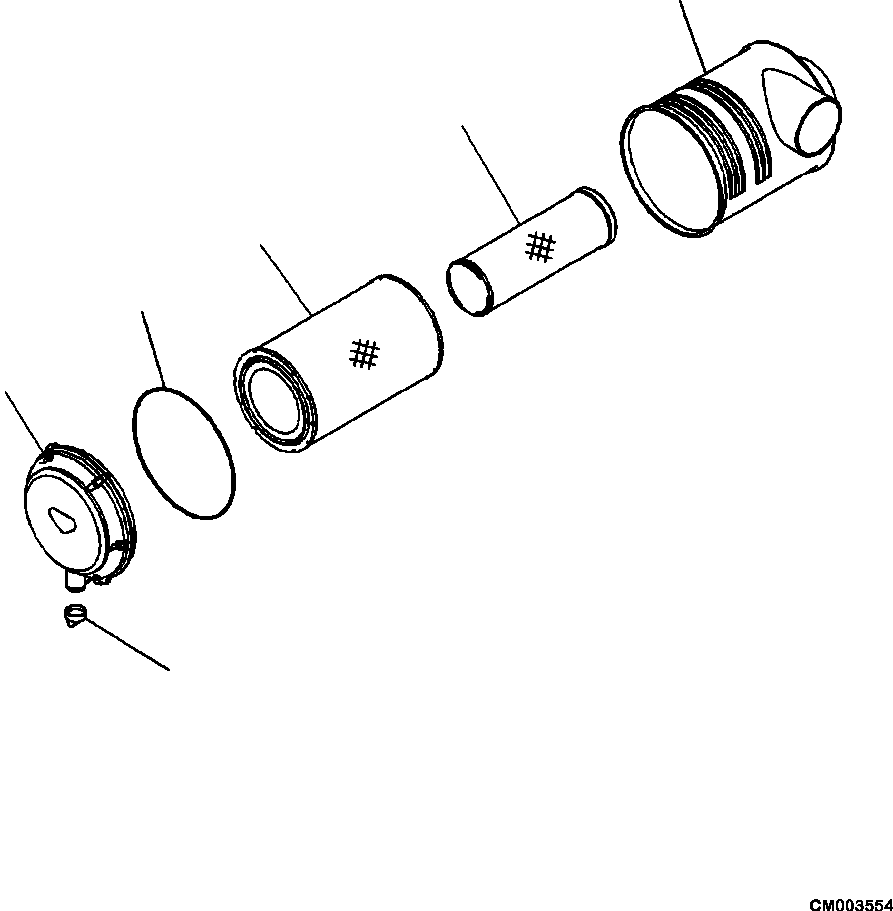 Part |$18. AIR CLEANER [B0700-01A0]