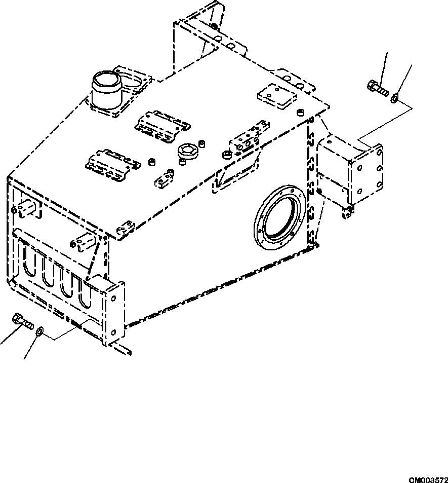 Part |$4. FUEL TANK MOUNTING (3/3) [D0100-03A0]