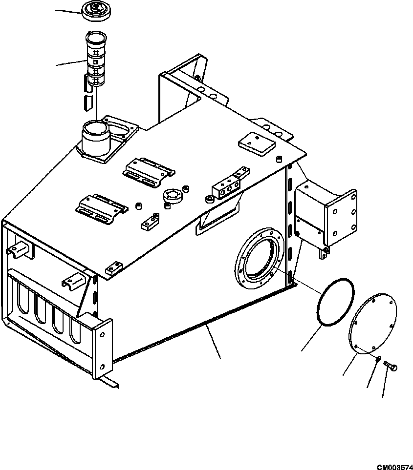 Part |$6. FUEL TANK TANK AND STRAINER ASSEMBLY [D0150-01A0]