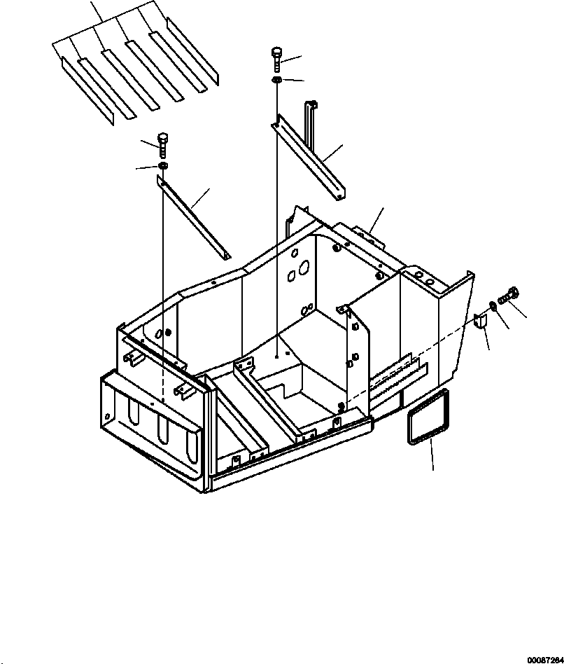 Part |$8. BATTERY BOX FRAME [E0200-02A0]