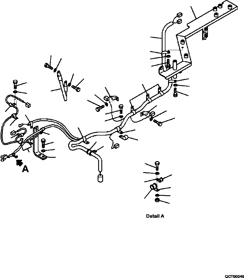 Part |$16. ELECTRICAL HARNESS FRONT FRAME (2/3) [E0300-02A0]