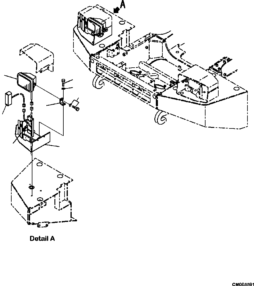 Part |$26. HEAD LAMP R.H. HEAD LAMP AND BRACKET [E0500-02A0]