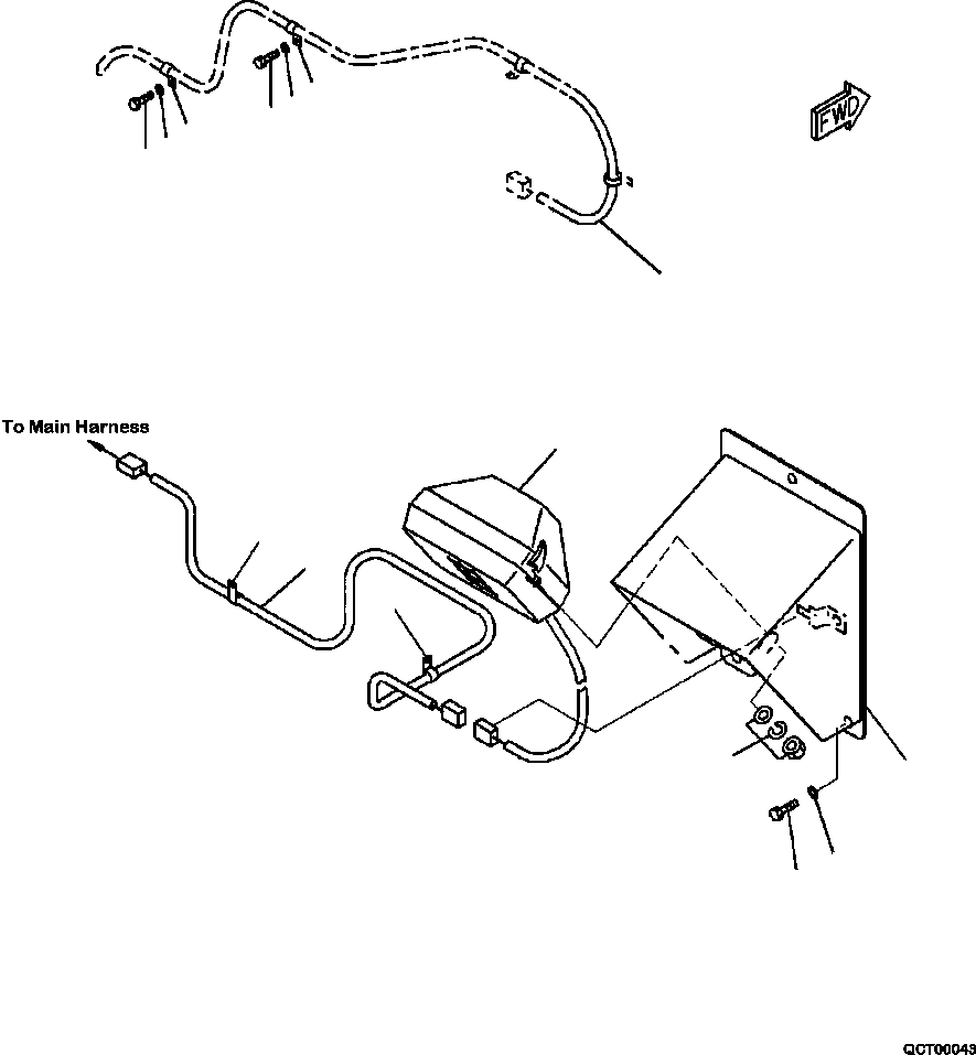 Part |$28. SIDE LAMP R.H. SIDE LAMP AND HARNESS [E0500-03A0]