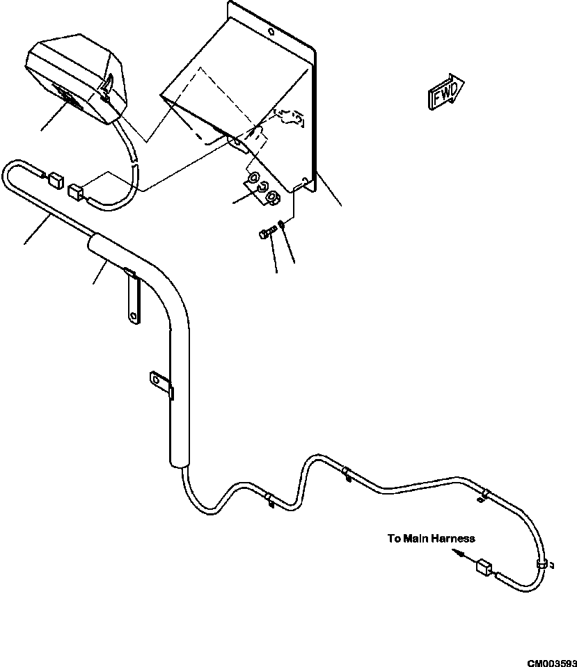 Part |$30. SIDE LAMP L.H. SIDE LAMP AND HARNESS [E0500-04A0]