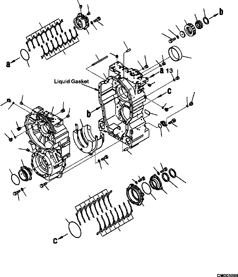 Part |$8. TRANSMISSION CASE [F3300-52A0]