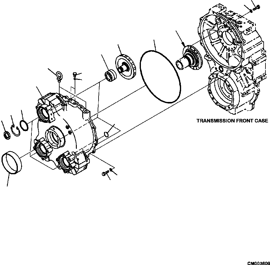 HM300-0E CM003609 3300-63A0 TRANSMISSION POWER TAKE OFF