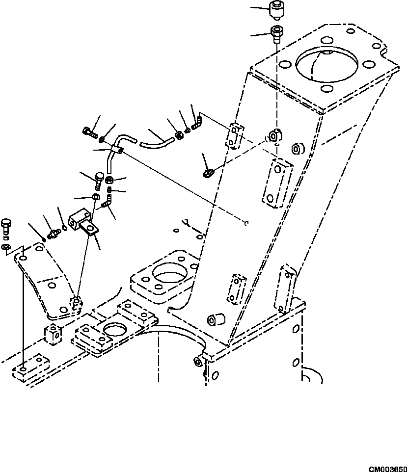 Part |$88. BRAKE OIL COOLING CIRCUIT FRONT (3/5) [F3455-03A0]