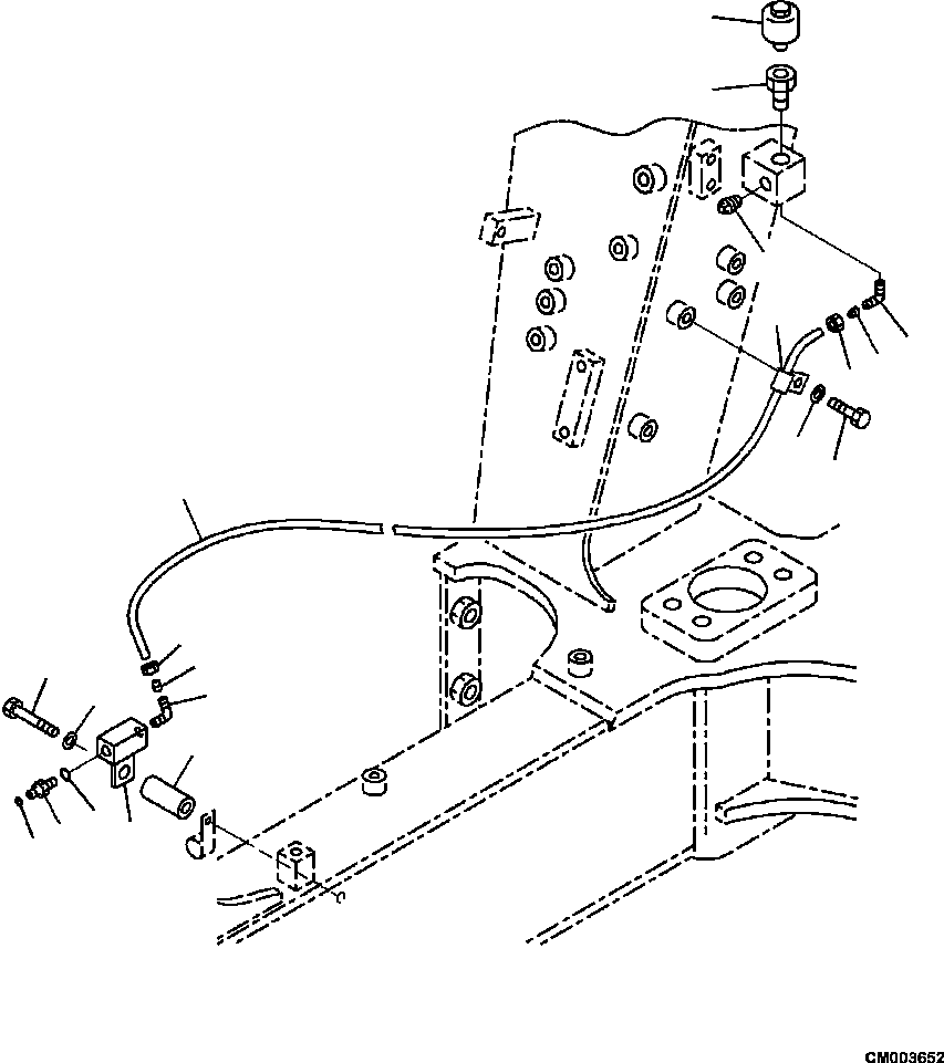 Part |$92. BRAKE OIL COOLING CIRCUIT FRONT (5/5) [F3455-05A0]