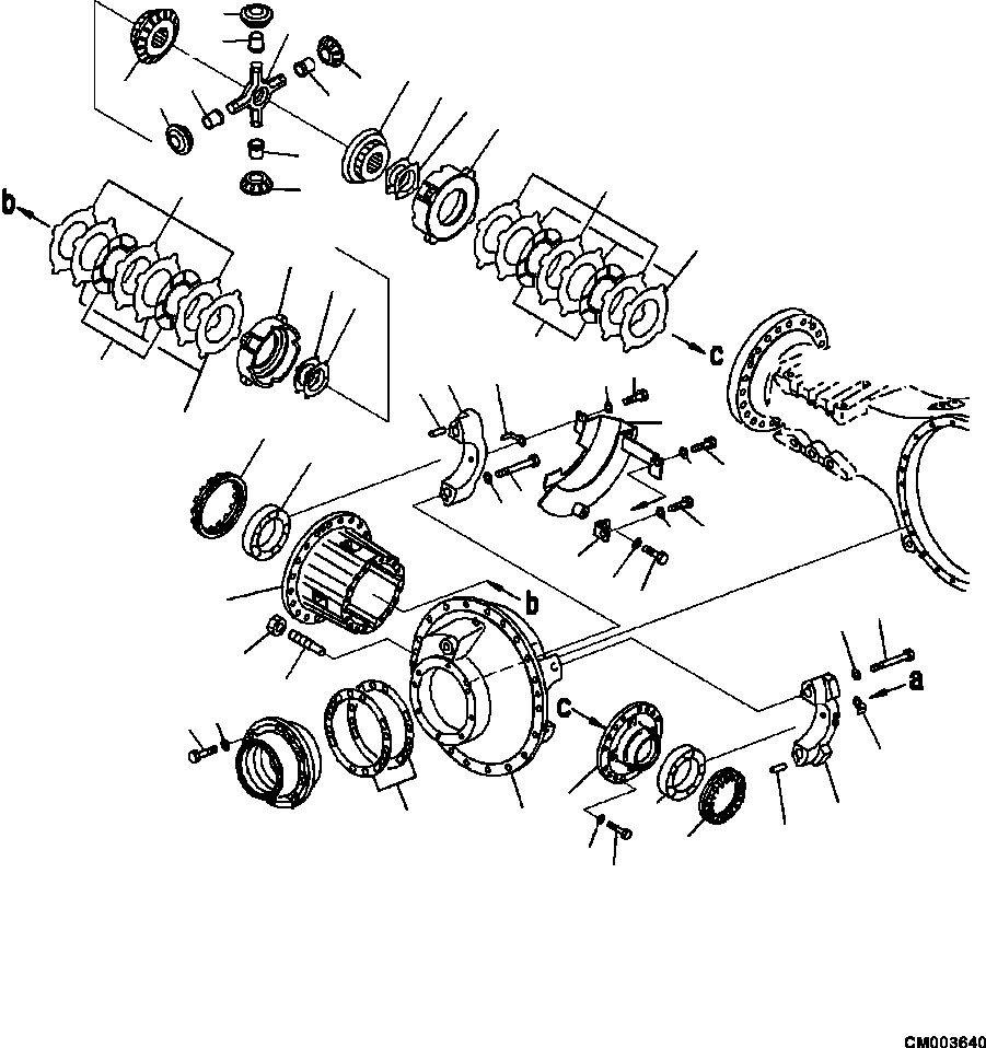 Part |$104. REAR AXLE CARRIER [F3560-01A0]