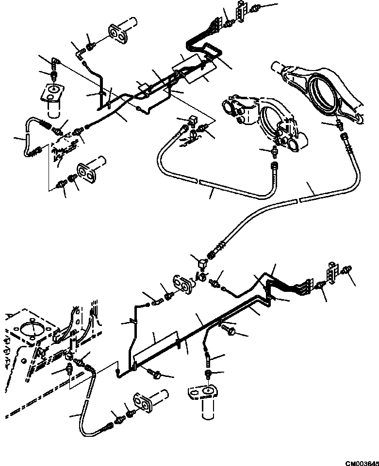 Part |$112. LUBRICATION FRONT FRAME [F3720-01A0]