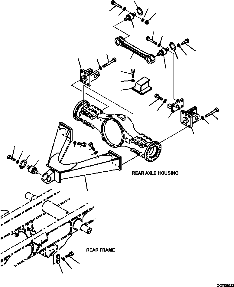 Part |$120. REAR AXLE SUPPORT [F3860-01A0]