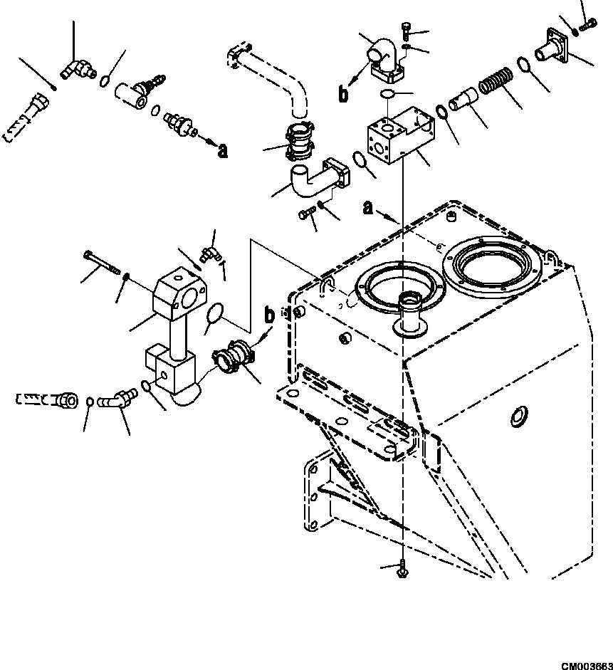 Part |$6. HYDRAULIC TANK RETURN LINE [H0110-05A0]