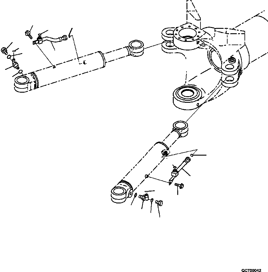 Part |$68. STEERING CYLINDER PIPING [H3410-08D0]