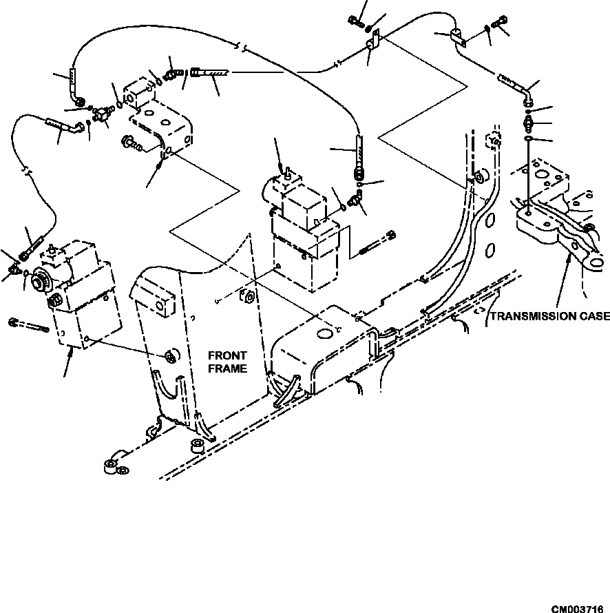 Part |$126. BRAKE PIPING LINE CONNECTIONS (5/5) [H3511-13A0]