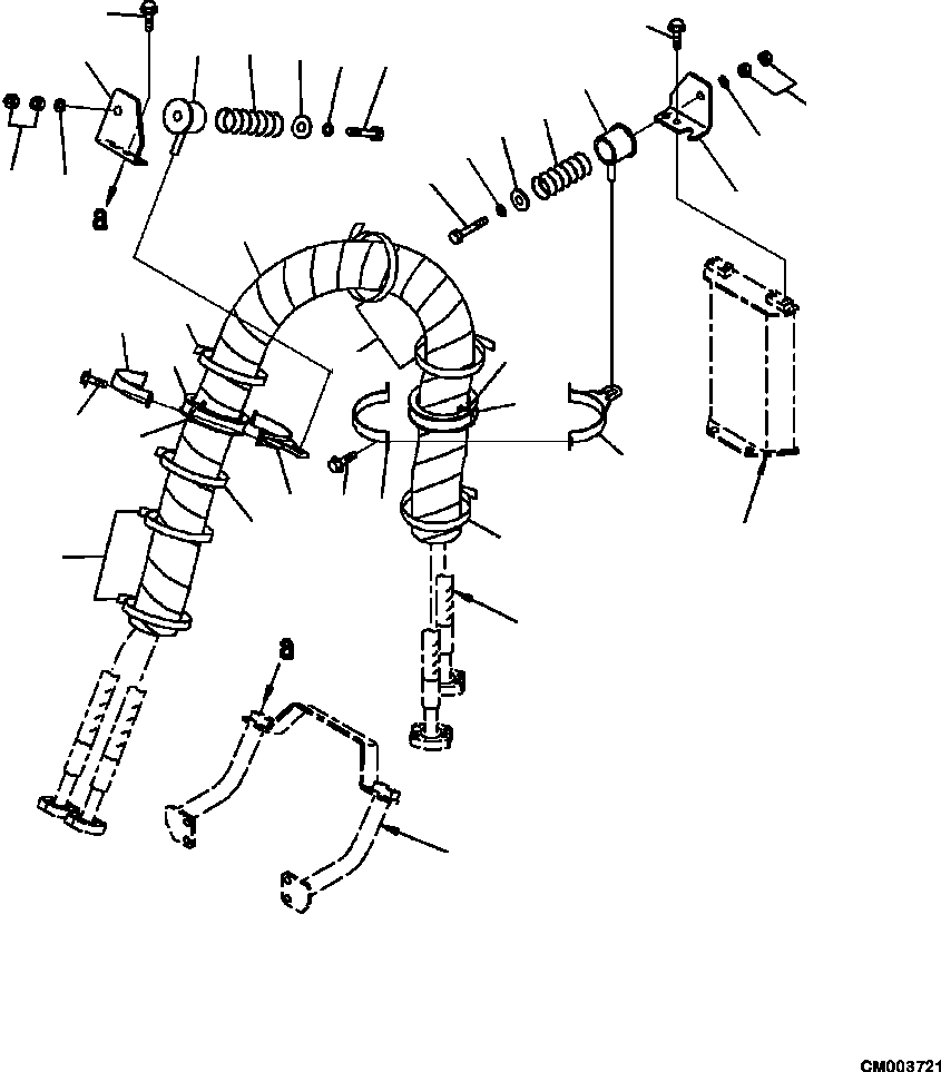 Part |$136. BRAKE PIPING REAR BRAKE PIPING (2/2) [H3511-18A0]