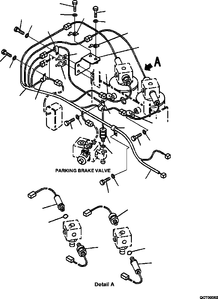 Part |$150. ACCUMULATOR OIL PRESSURE SENSORS AND HARNESS [H3530-07A0]