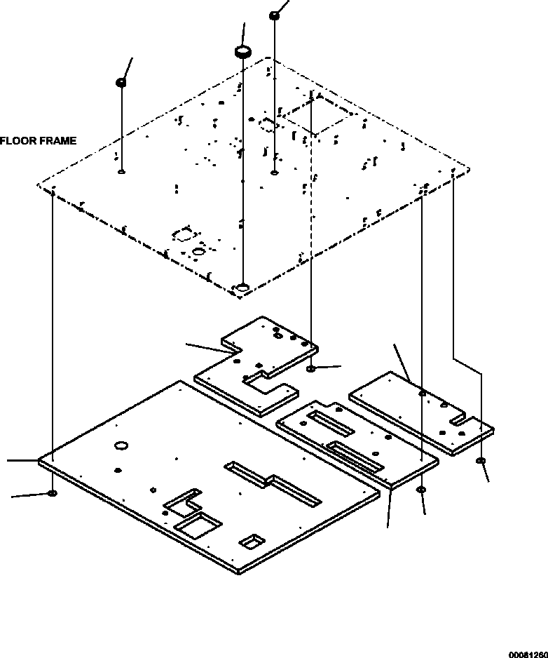 Part |$60. FLOOR FLOOR (S/N  A11185- ) [K0200-16A0A]