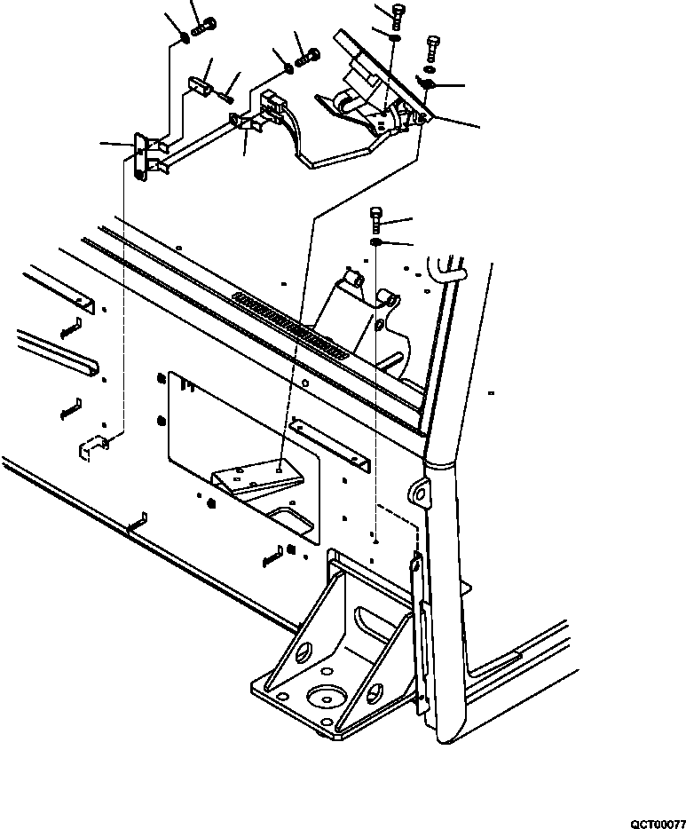 Part |$66. FLOOR PEDAL MOUNT (S/N  A11001-A11184 ) [K0200-18A0]