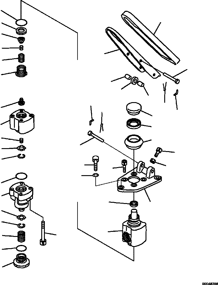 Part |$70. FLOOR BRAKE VALVE (S/N  A11185- ) [K0200-19A0]