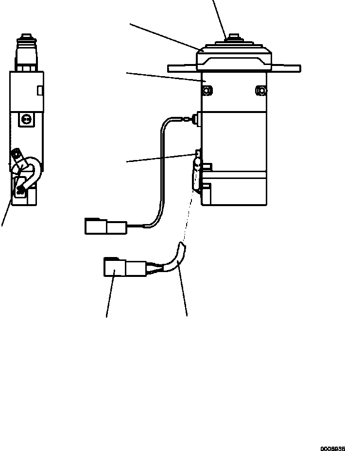 Part |$128. DUMP CONTROL LEVER (1/2) [K0200-46A0]