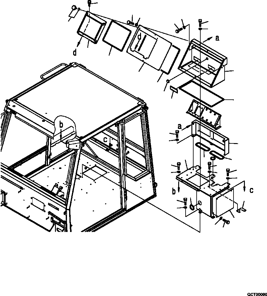 Part |$142. FLOOR REAR COVER [K0200-50A0]