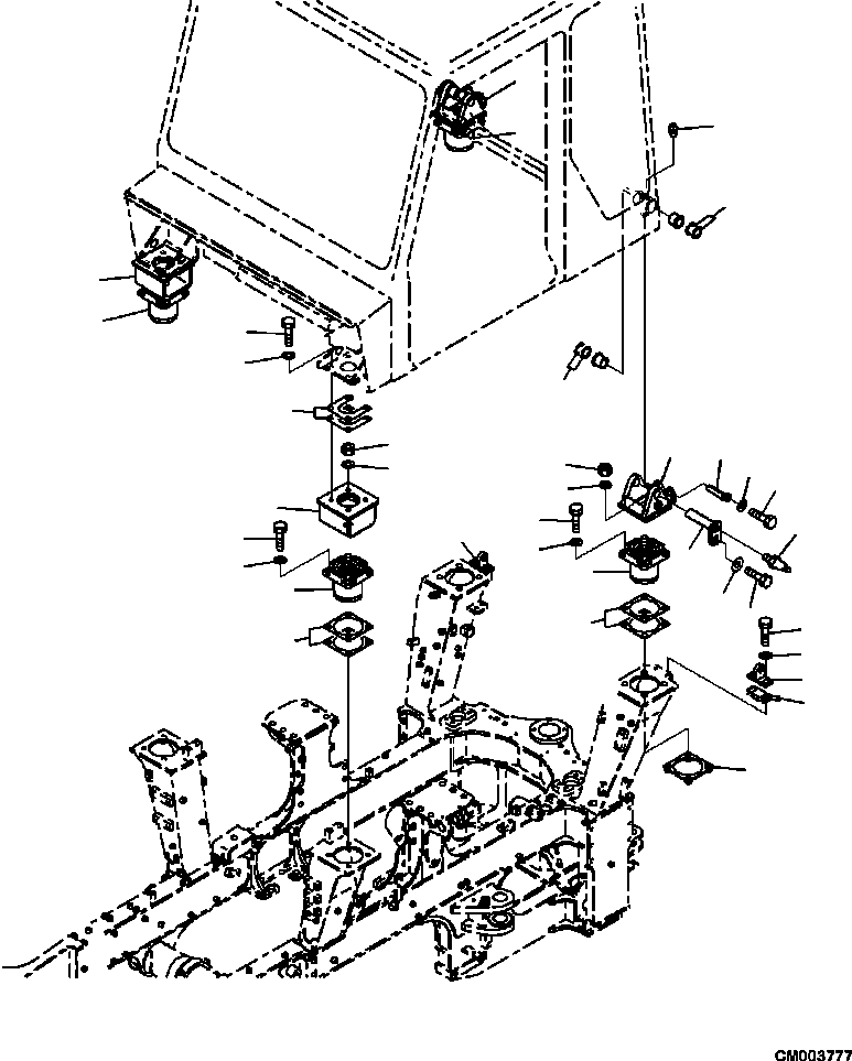 Part |$178. CAB MOUNT [K0220-01A0]