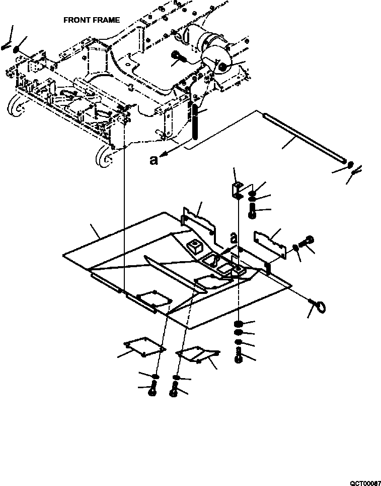 Part |$50. UNDER GUARD ENGINE [M3810-01A0]