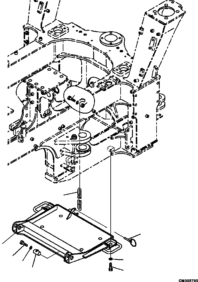 Part |$52. UNDER GUARD TRANSMISSION [M3820-01A0]