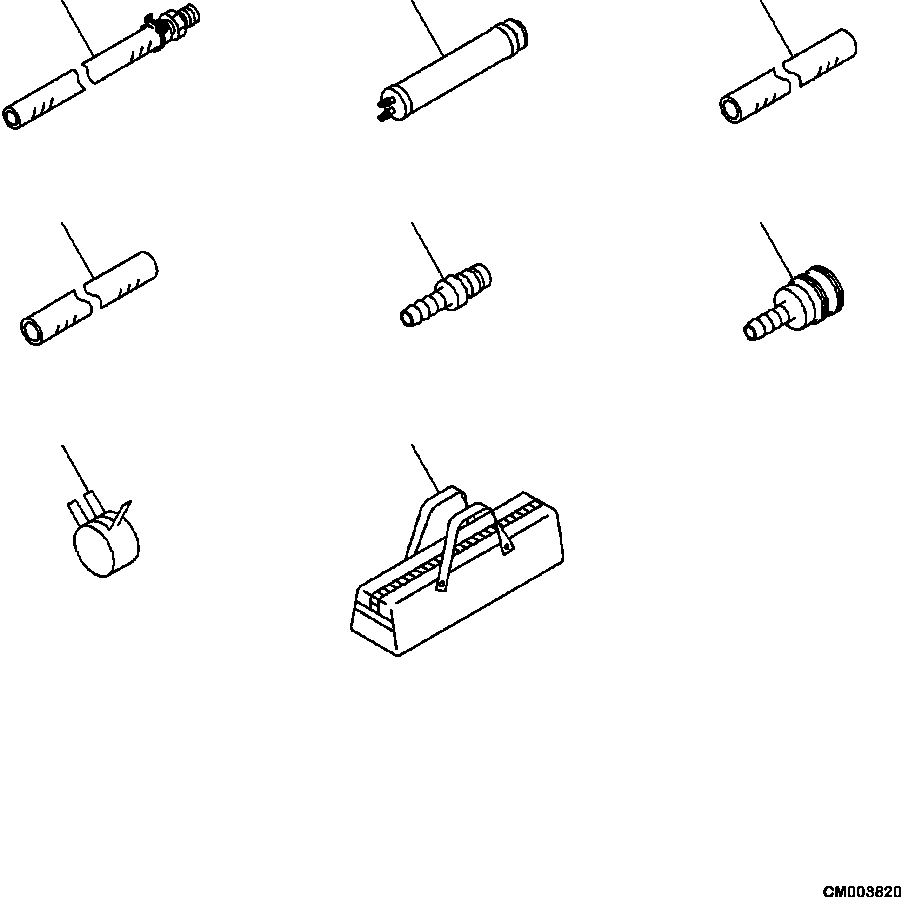 HM300-0E CM003820 0100-01A0 TOOL SET