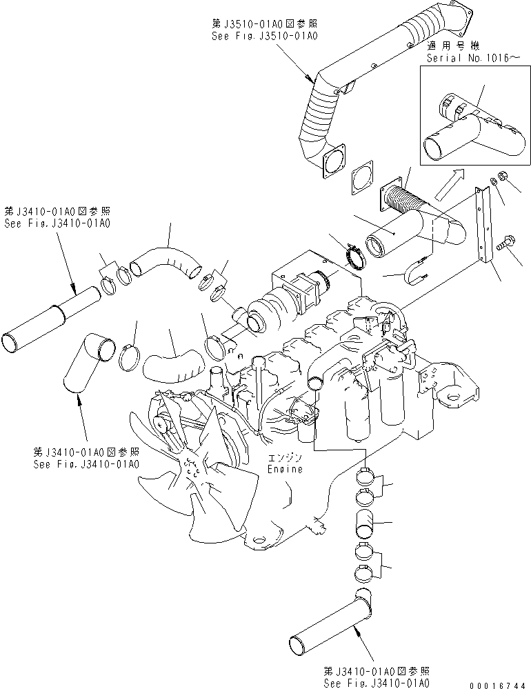 Part 30. ENGINE PIPING (AIR INTAKE AND EXHAUST) [B0130-01A0]