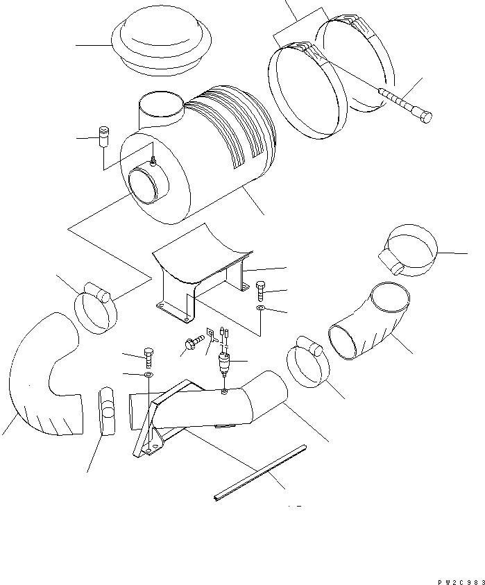 HM300-1R IR CLEANER AND PIPING