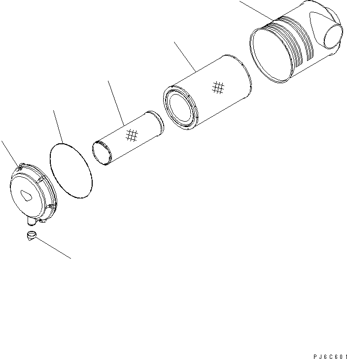 Part 40. AIR CLEANER (INNER PARTS) [D0100-51A0]