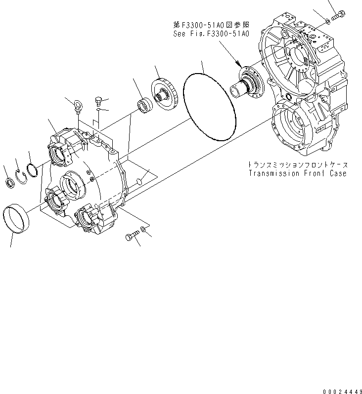 HM300-1R RANSMISSION (POWER TAKE OFF)